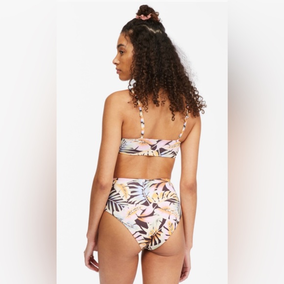 Billabong Swim Nwt Billabong Postcards From Paradise Reversible Retro Bottoms Bikini Set